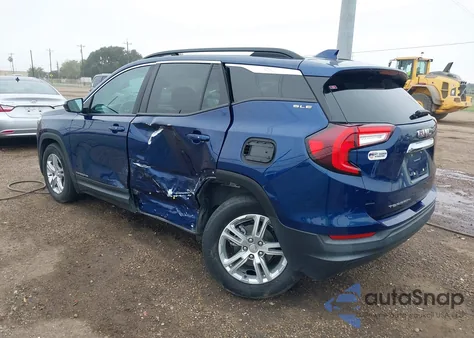 2022 GMC Terrain Fwd Sle из США, поврежденный, VIN 3GKALMEV7NL228163